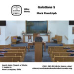 South Main Church of Christ Bible Study