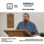 South Main Church of Christ Bible Study