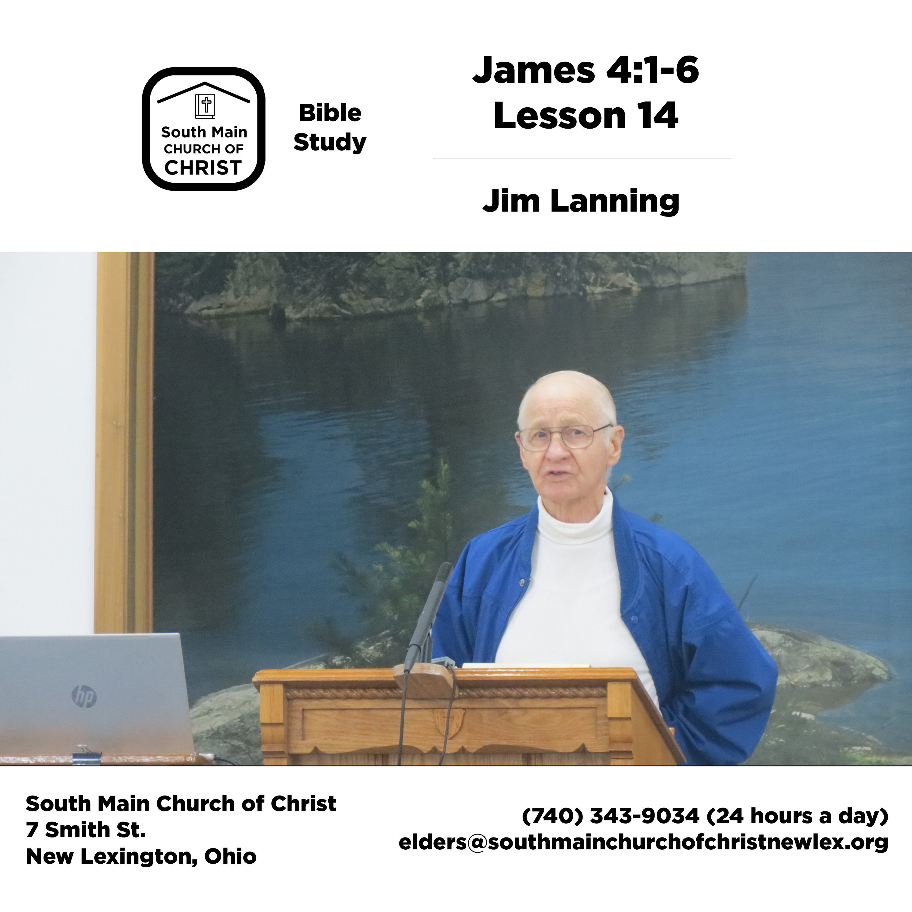South Main Church of Christ Bible Study