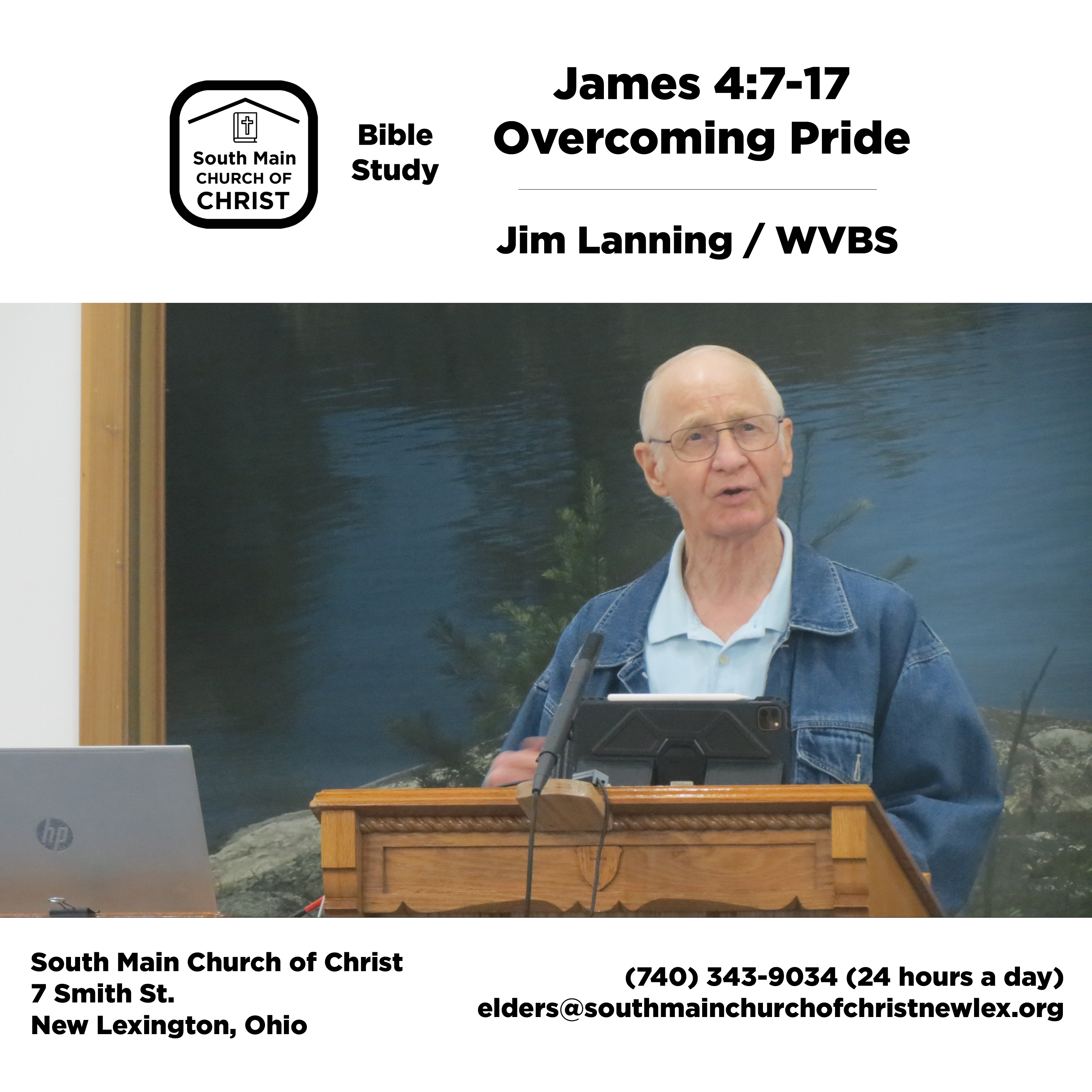 South Main Church of Christ Bible Study