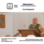 South Main Church of Christ Bible Study South Main Church of Christ Bible Study