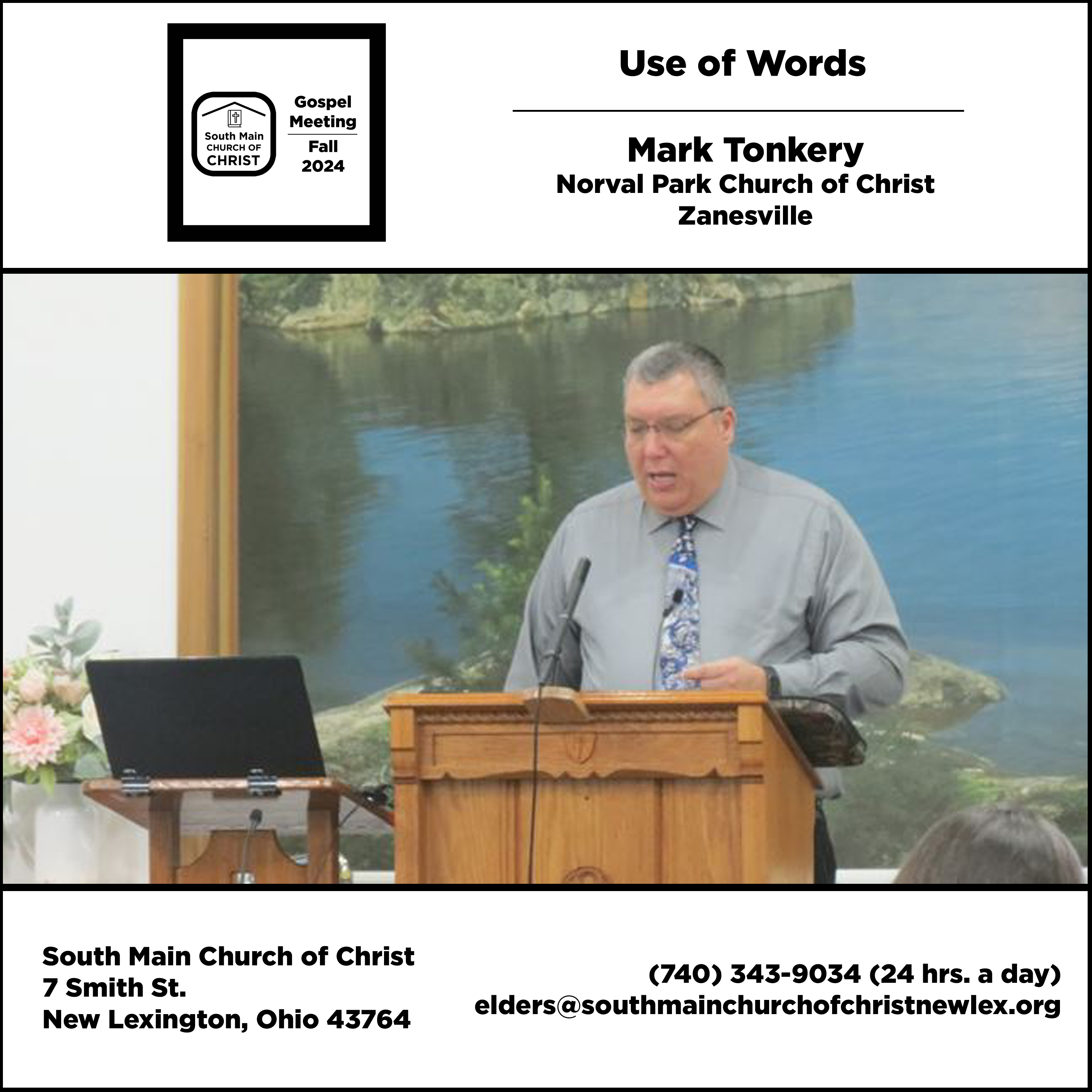 Sunday Evening 2024: Mark Tonkery ‘Use of Our Words’ episode artwork