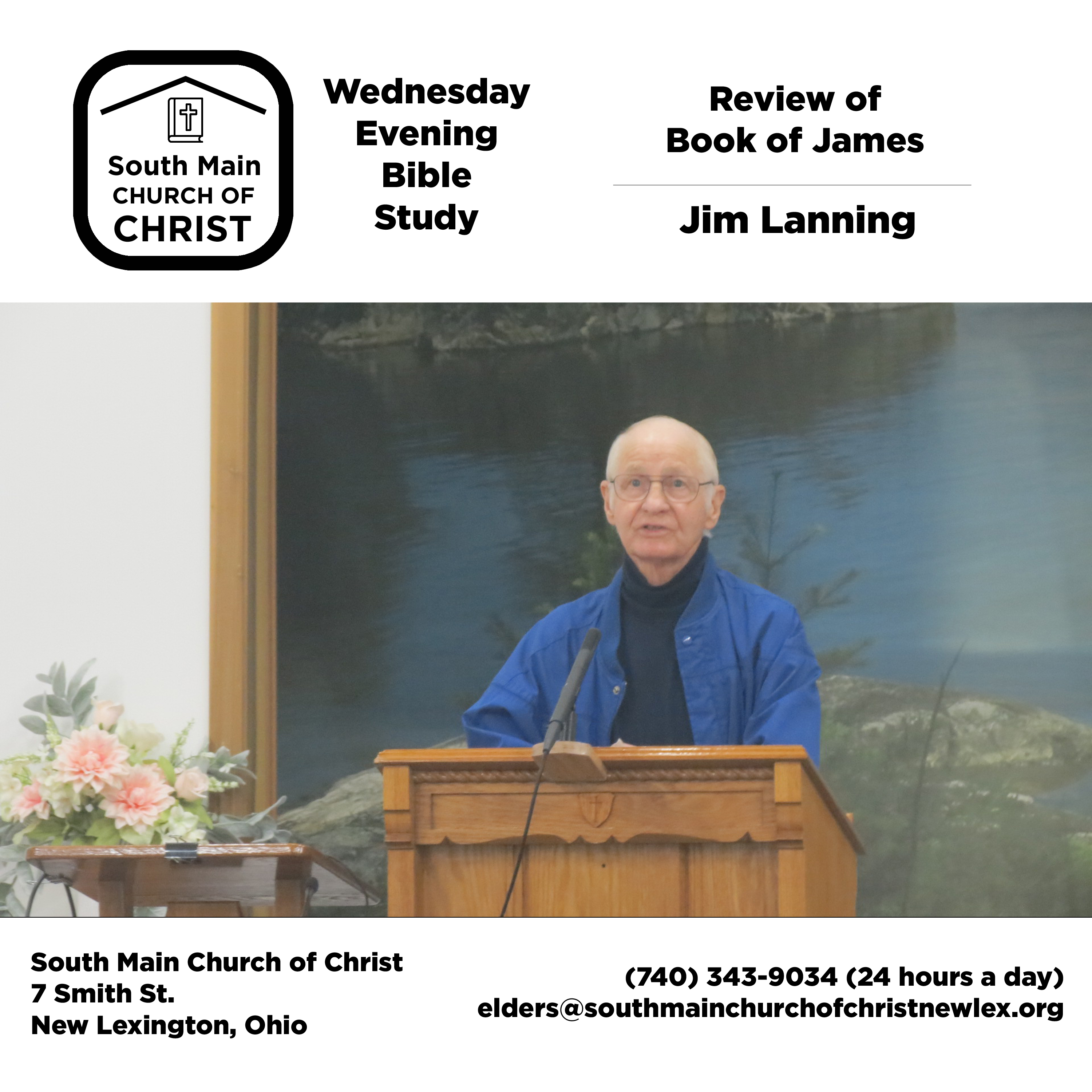 South Main Church of Christ Bible Study
