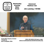 South Main Church of Christ Bible Study