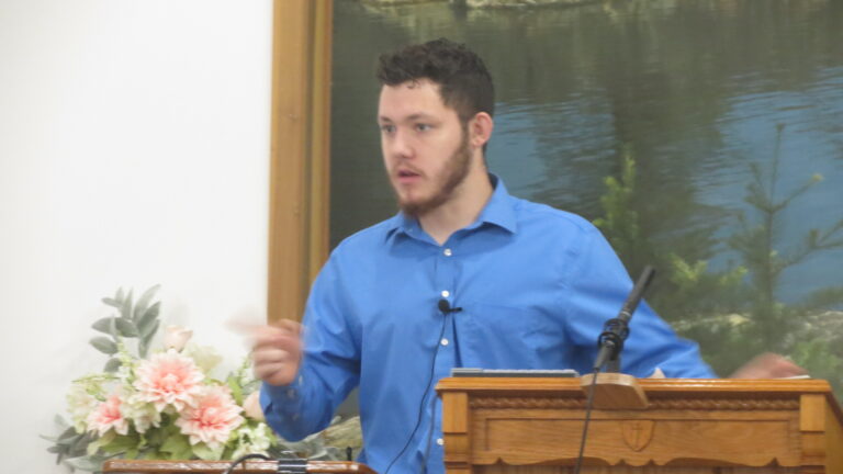 Gavin Juneau Announces Sermon Series