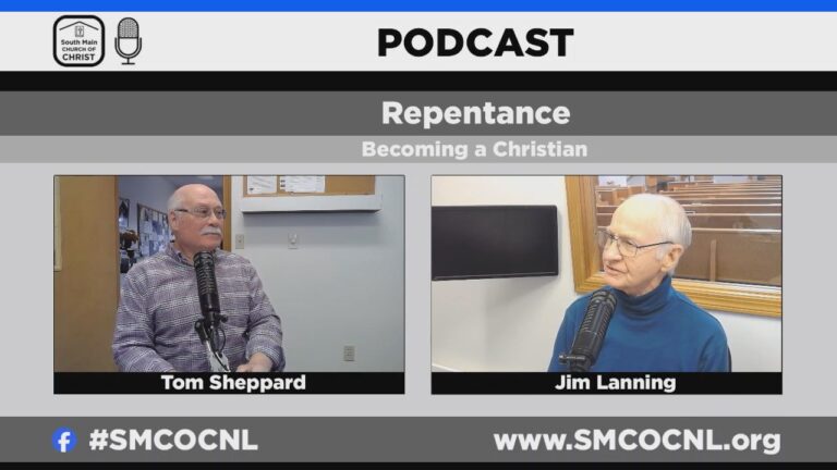Repentance: Becoming a Christian #smcocpod #smcocnl