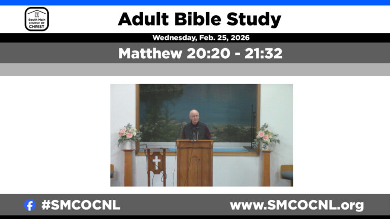 True Greatness | Matthew 20 | #smcocnl | adult Bible study